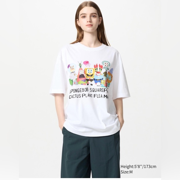 Uniqlo Other - NWT SpongeBob SquarePants Cactus Plant
Flea Market UT Graphic T-Shirt